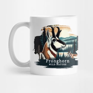 Pronghorn - WILD NATURE - PRONGHORN -4 Mug